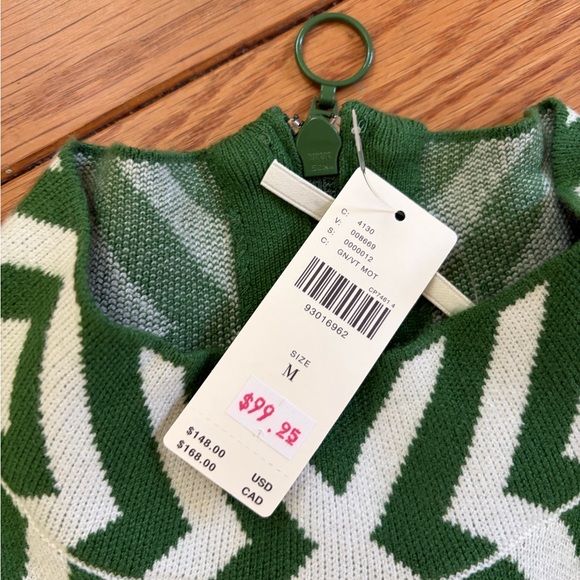 Anthropologie Maeve Nina Short-Sleeved Mock Neck Mini Dress - Picture 3 of 4